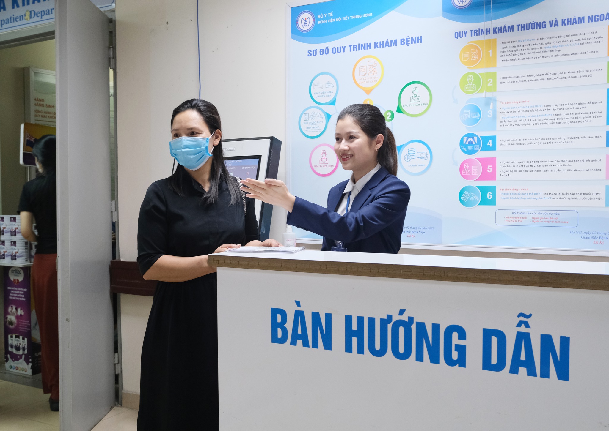 Các hoạt động hỗ trợ cho người bệnh tại Bệnh viên Nội tiết Trung ương hướng tới kỷ niệm 69 năm ngày Thầy thuốc Việt Nam