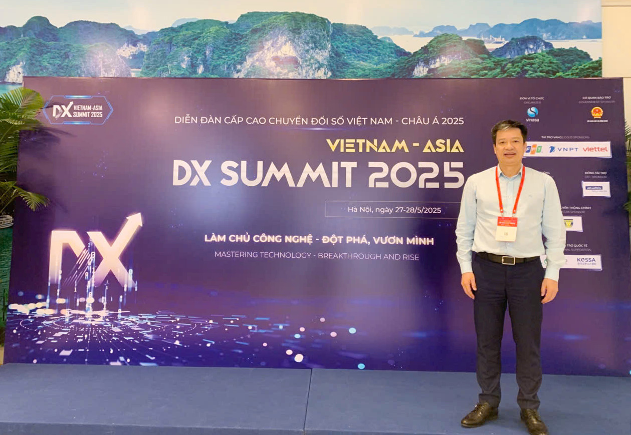 TS.BS. Phan Hoàng Hiệp – Giám đốc Bệnh viện Nội tiết Trung ương tham gia sự kiện Diễn đàn cấp cao Chuyển đổi số Việt Nam - Châu Á 2025 (Vietnam - Asia DX Summit 2025)