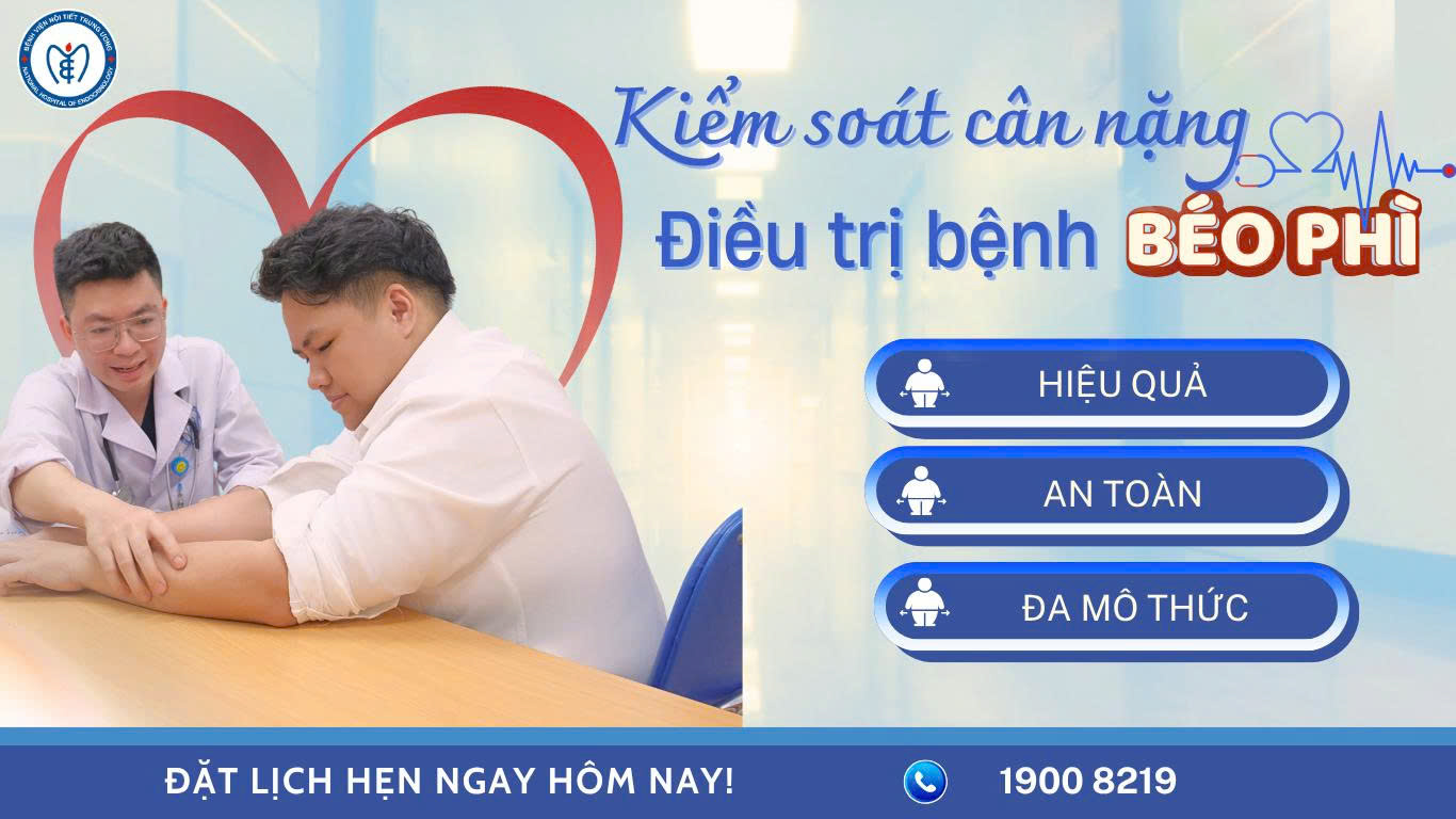 Thông báo triển khai phòng khám Nội tiết – Béo phì tại Bệnh viện Nội tiết Trung ương