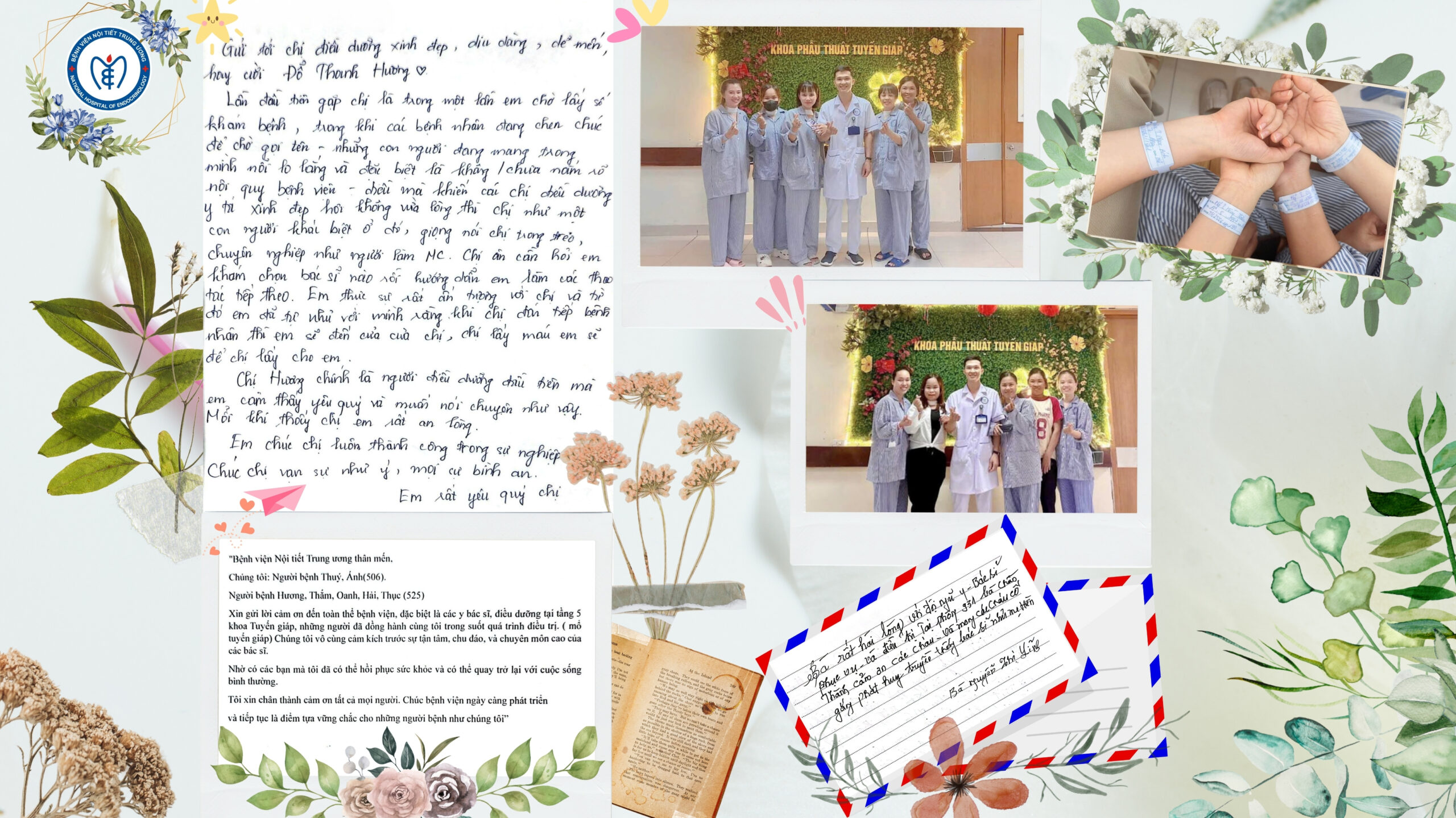 Lời tri ân xúc động gửi đến y bác sĩ Bệnh viện Nội tiết Trung ương