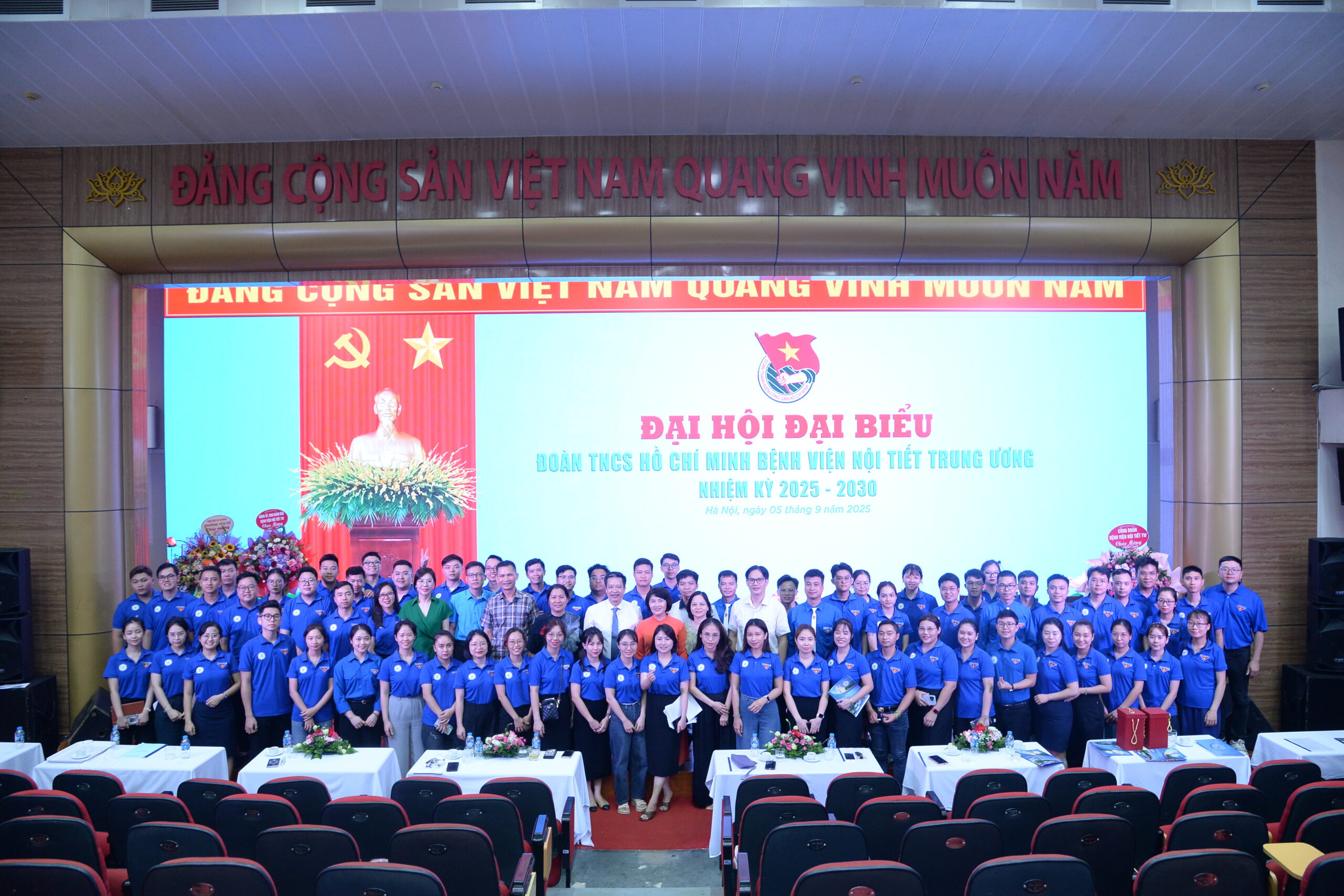 Đại hội Đại biểu Đoàn TNCS Hồ Chí Minh – Bệnh viện Nội tiết Trung ương Nhiệm kỳ 2025 – 2030 thành công tốt đẹp, mở ra giai đoạn phát triển mới