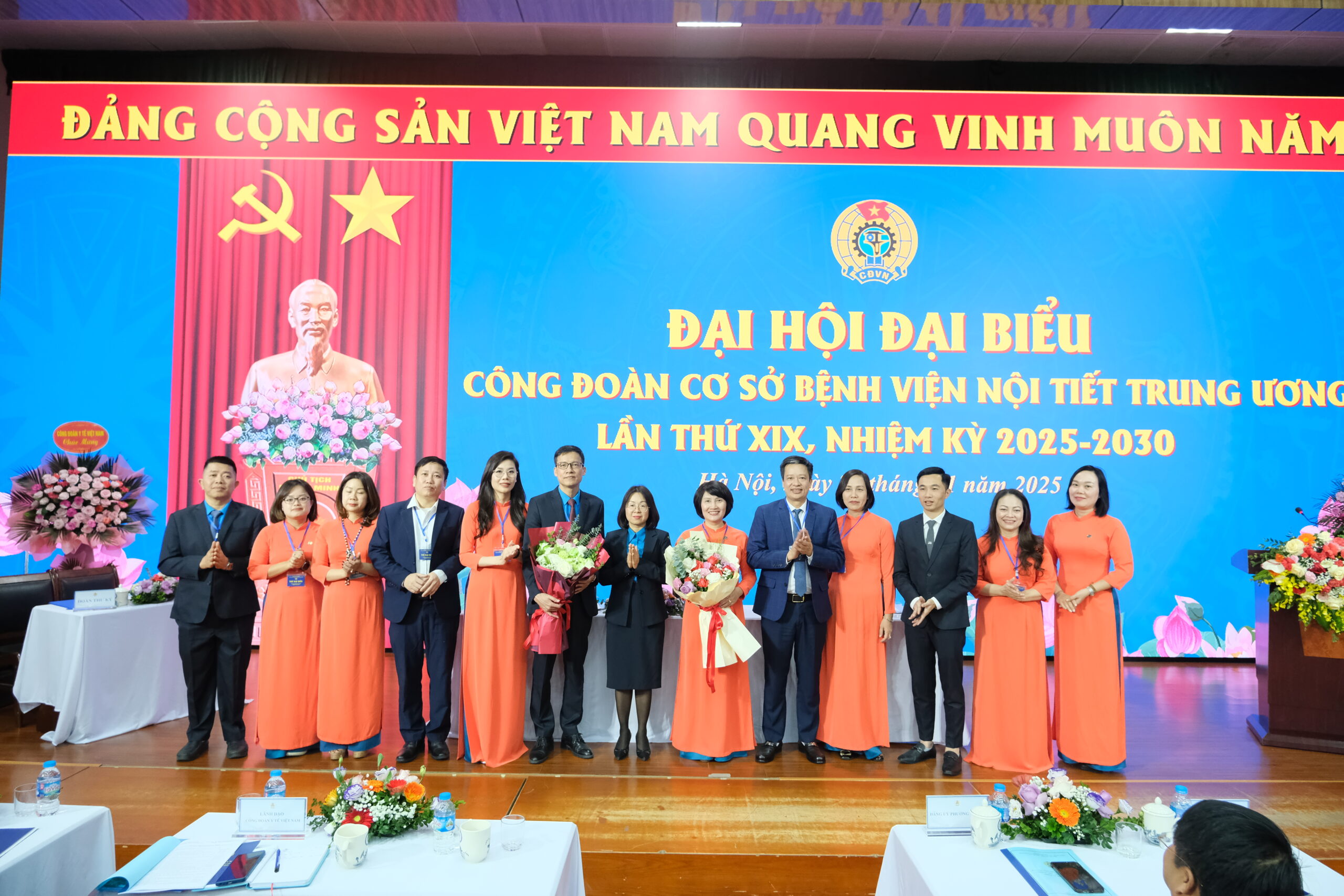 Bệnh viện Nội tiết Trung ương tổ chức Đại hội Đại biểu công đoàn cơ sở  Bệnh viện Nội tiết Trung ương nhiệm kỳ 2025-2030