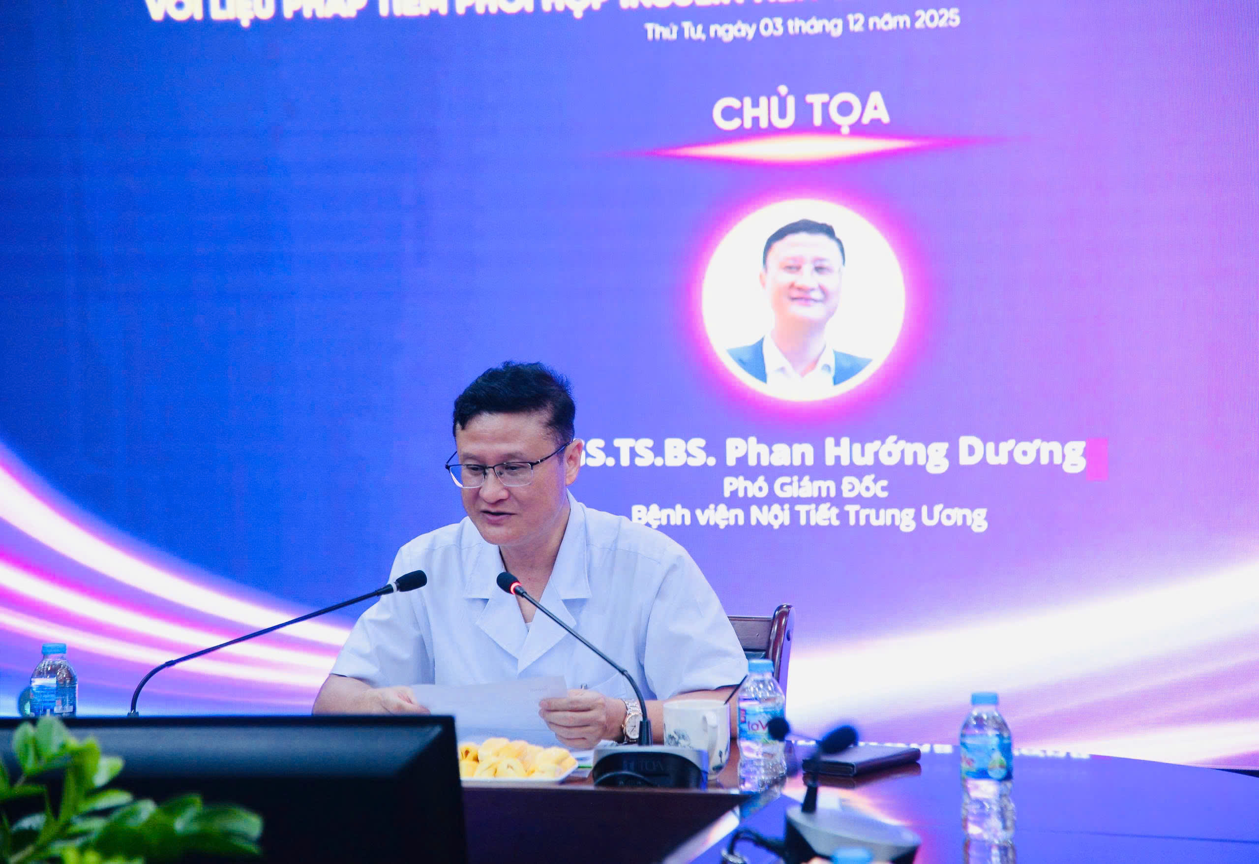 Bệnh viện Nội tiết Trung ương tổ chức Hội thảo khoa học chuyên đề về liệu pháp tiêm phối hợp trong điều trị Đái tháo đường típ 2