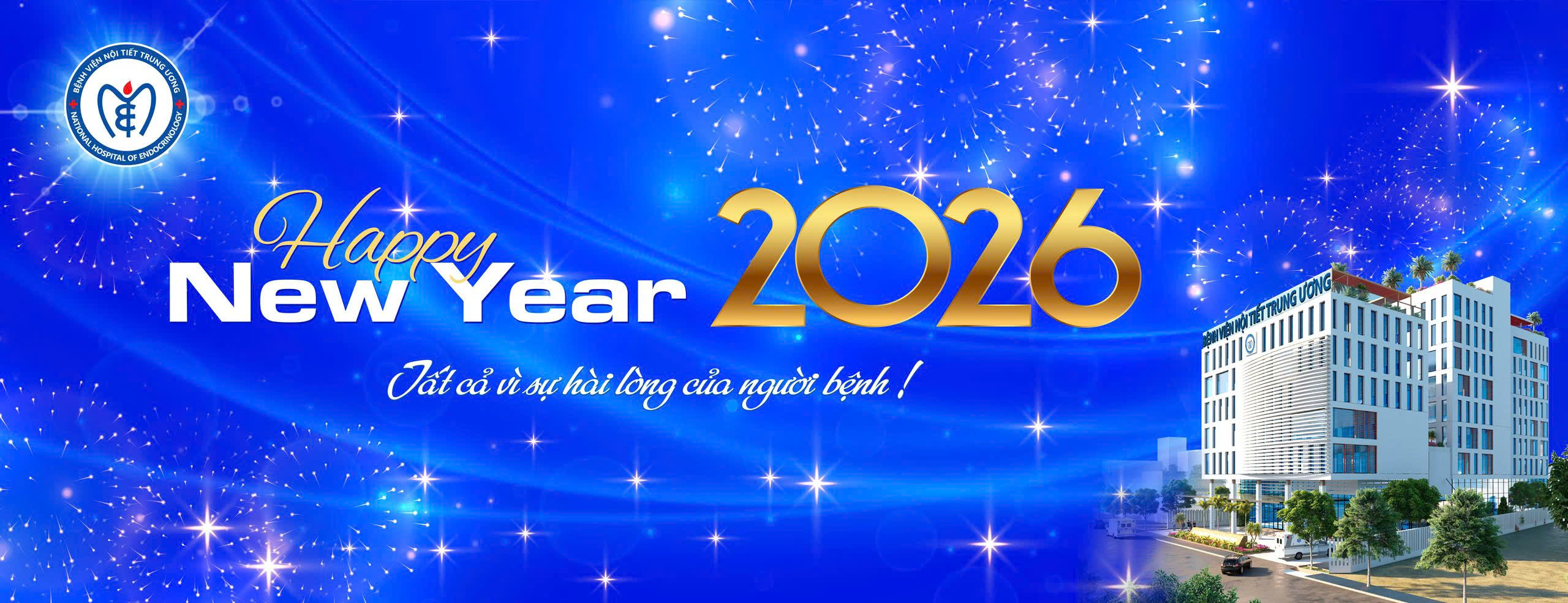 Chào năm mới 2026 – Hành trình chăm sóc sức khỏe không ngừng nghỉ