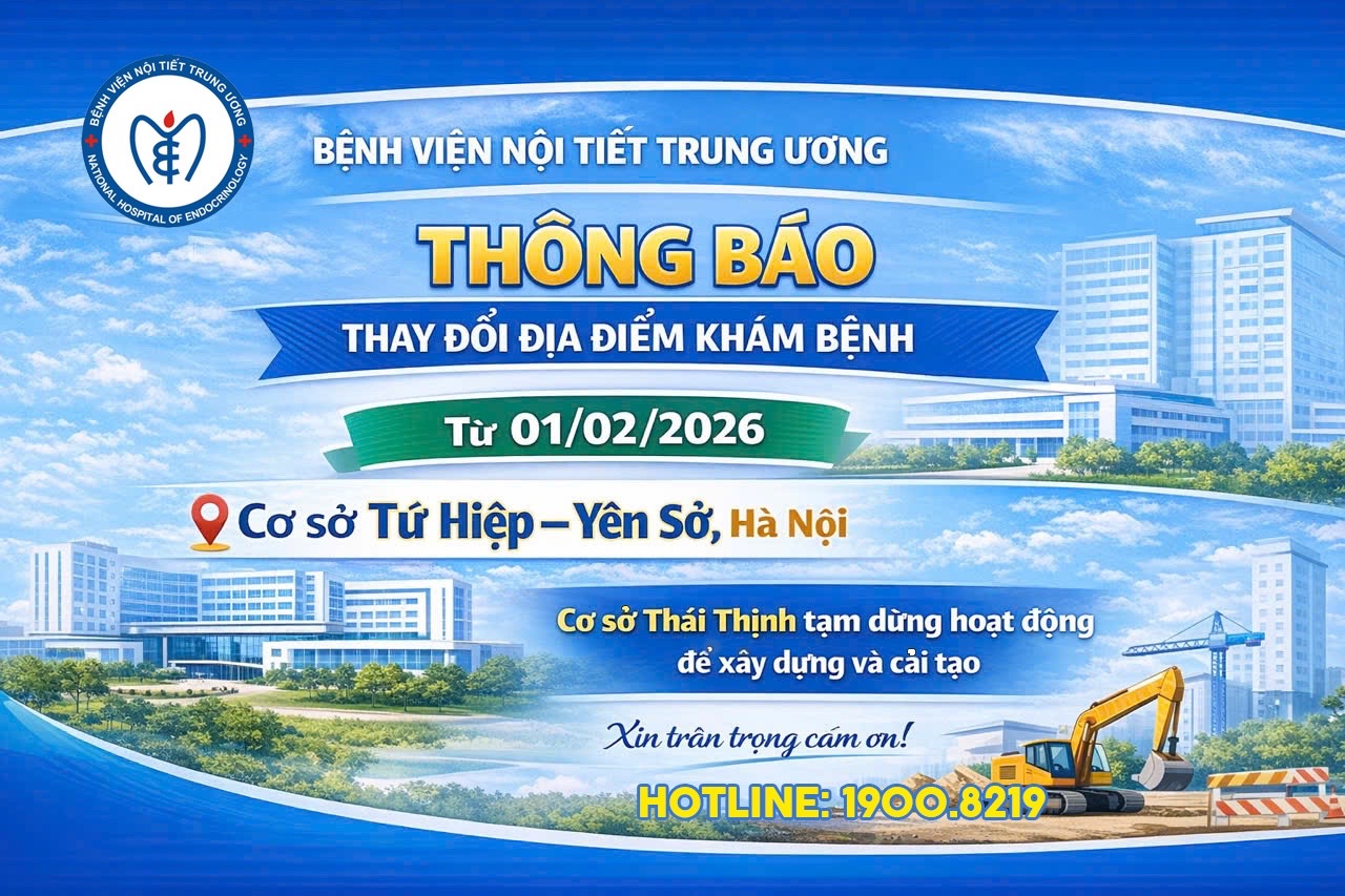 Thông báo thay đổi địa điểm khám bệnh