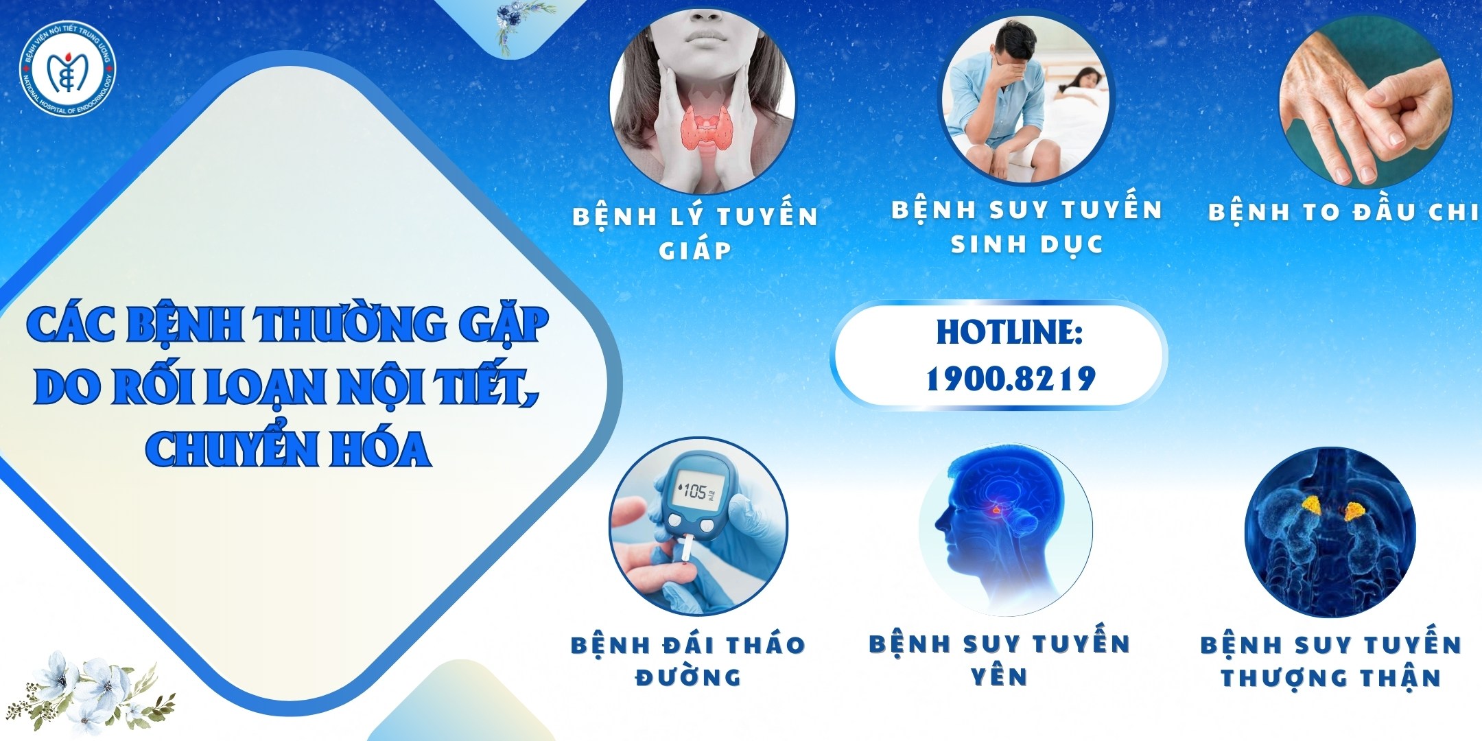 Các bệnh thường gặp do rối loạn nội tiết, chuyển hóa