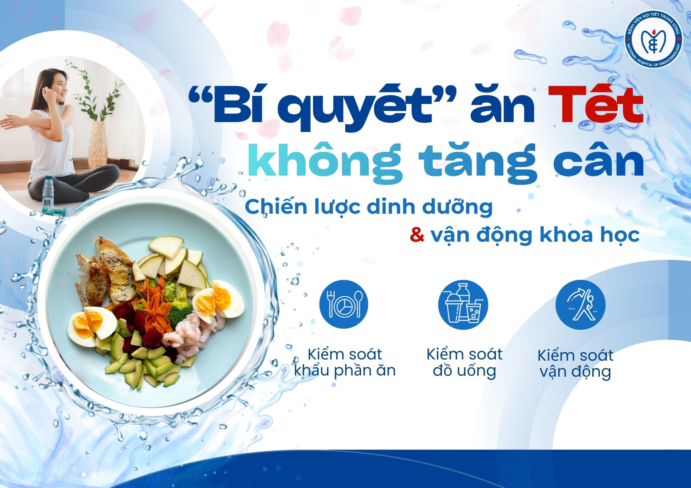 Bí quyết ăn Tết không tăng cân: Chiến lược dinh dưỡng và vận động khoa học