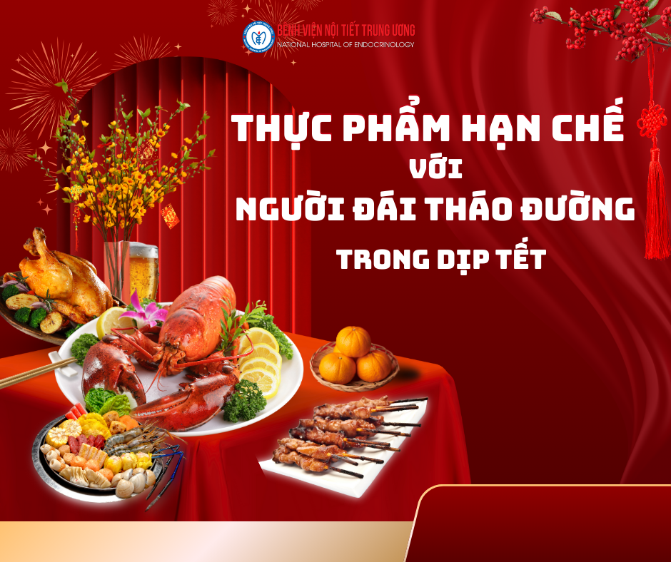 Thực phẩm nên hạn chế dịp Tết đối với người đái tháo đường