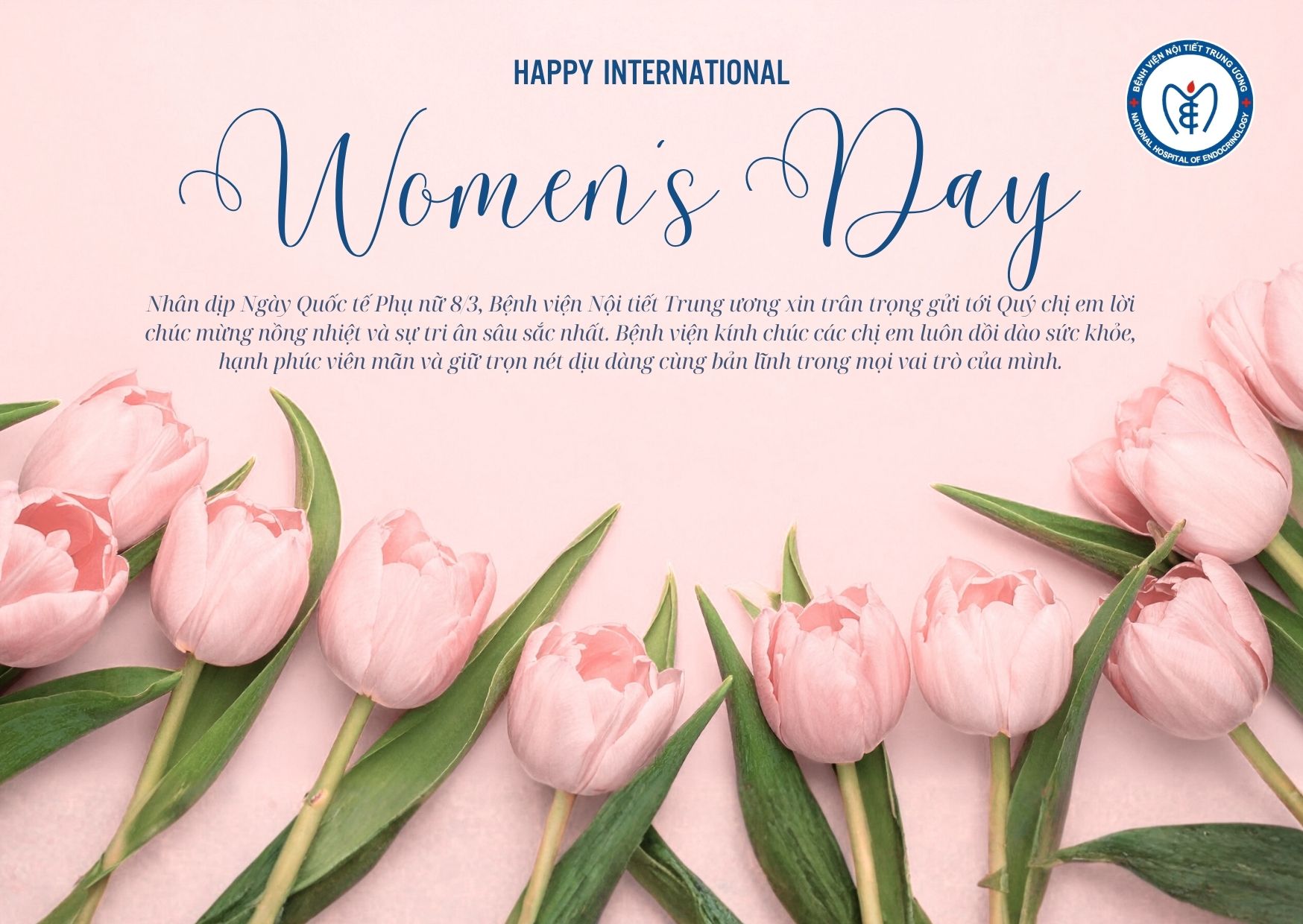 Chúc mừng ngày Quốc tế phụ nữ 8/3
