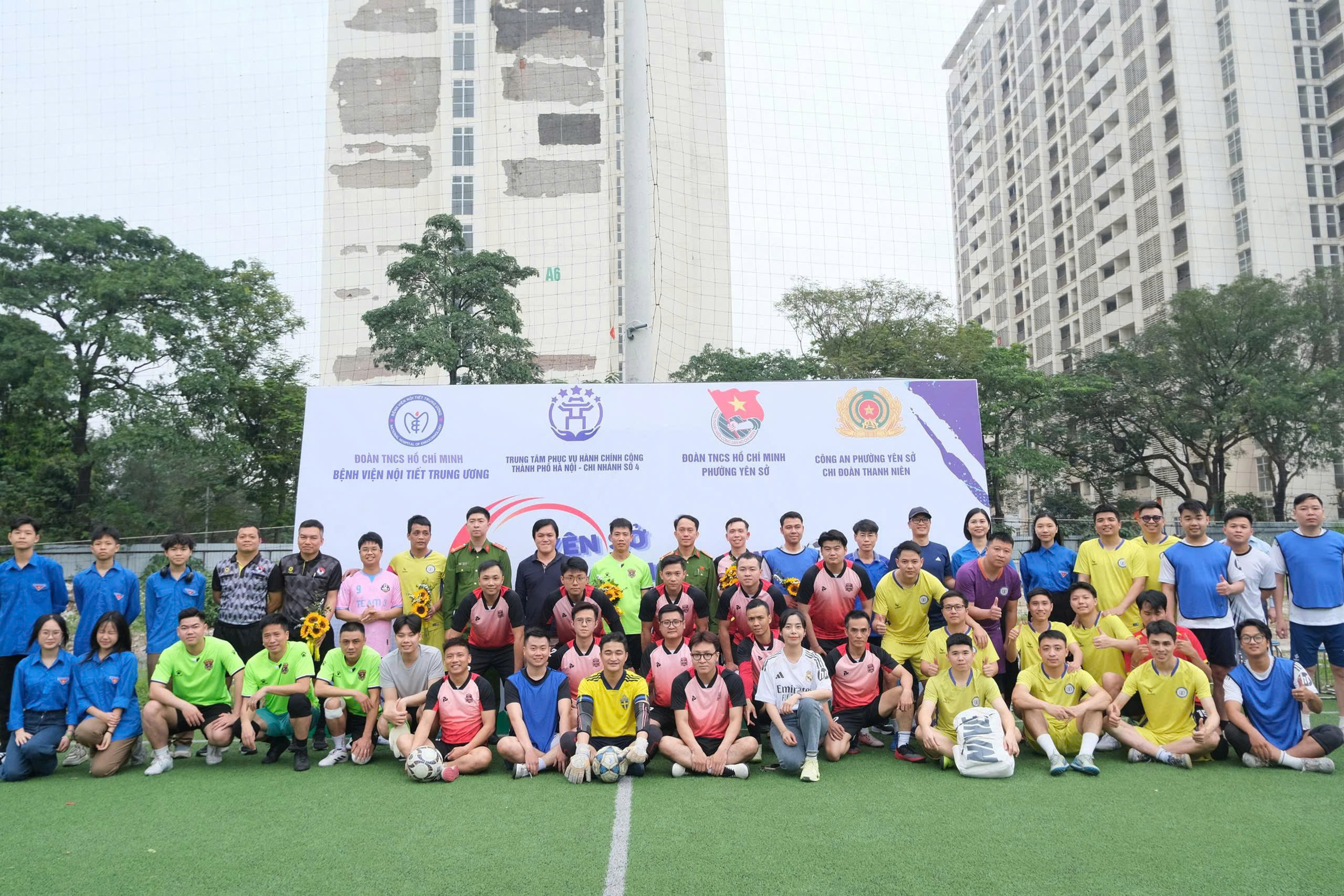 Sôi nổi Giải bóng đá thanh niên chào mừng 95 năm ngày thành lập Đoàn Thanh niên Cộng sản Hồ Chí Minh