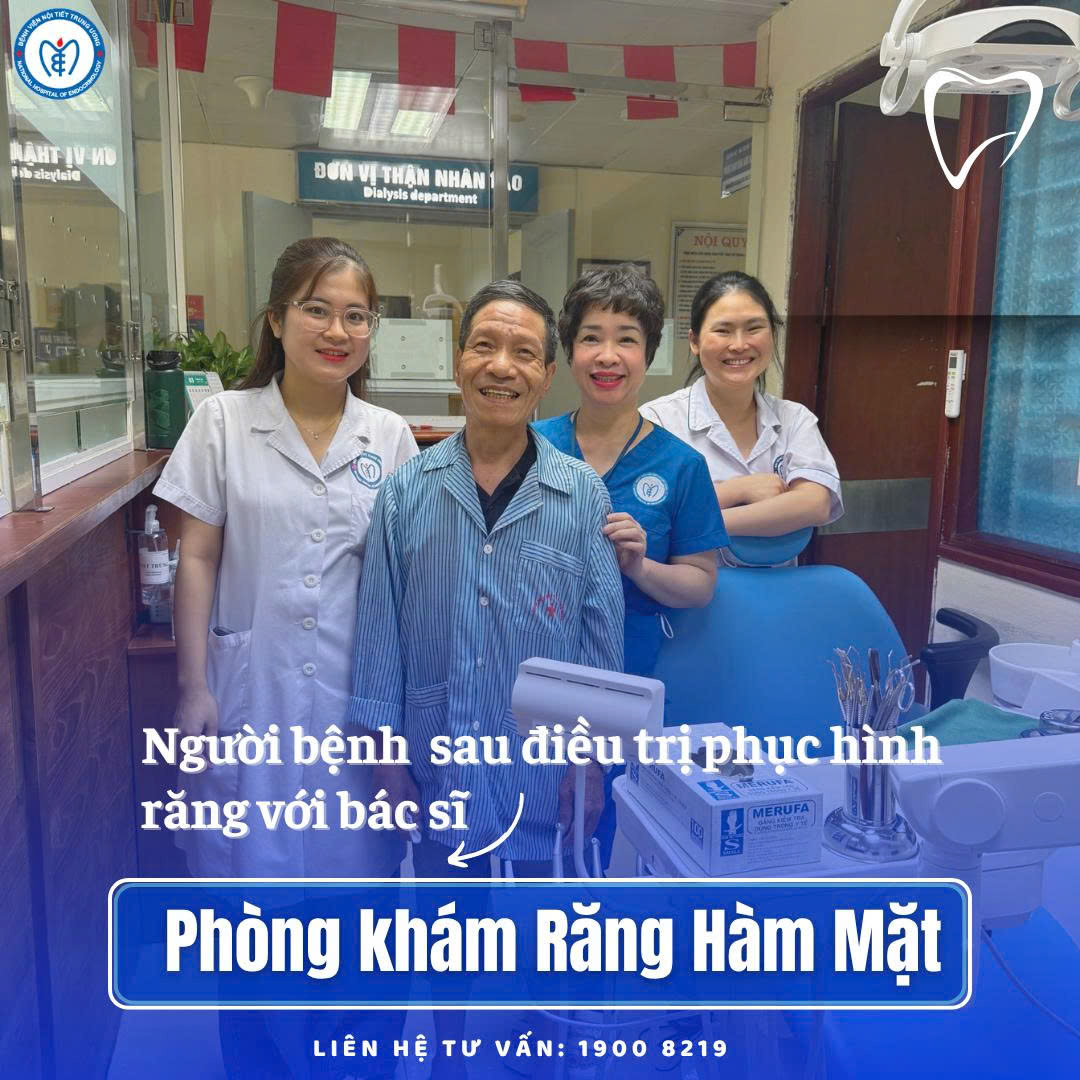 Phục hình răng sứ thẩm mỹ trên bệnh nhân có nhiều bệnh lý nền