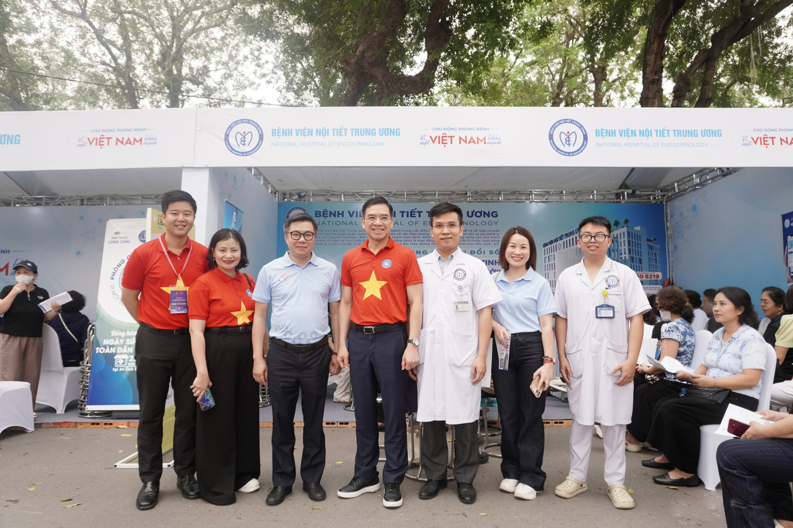 Bệnh viện Nội tiết Trung ương tích cực hưởng ứng ngày sức khỏe toàn dân ngày 7/4