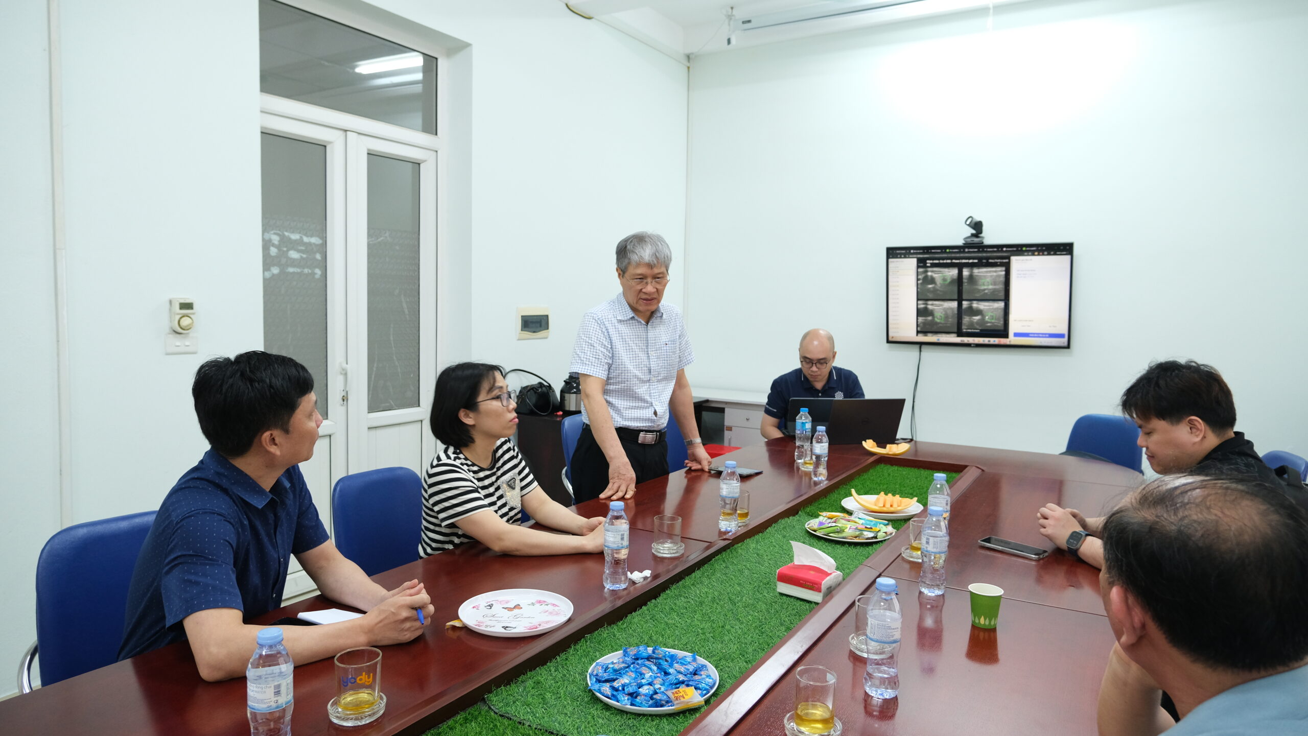 Bệnh viện Nội tiết Trung ương triển khai thử nghiệm hệ thống trí tuệ nhân tạo hỗ trợ sàng lọc và chẩn đoán ung thư tuyến giáp