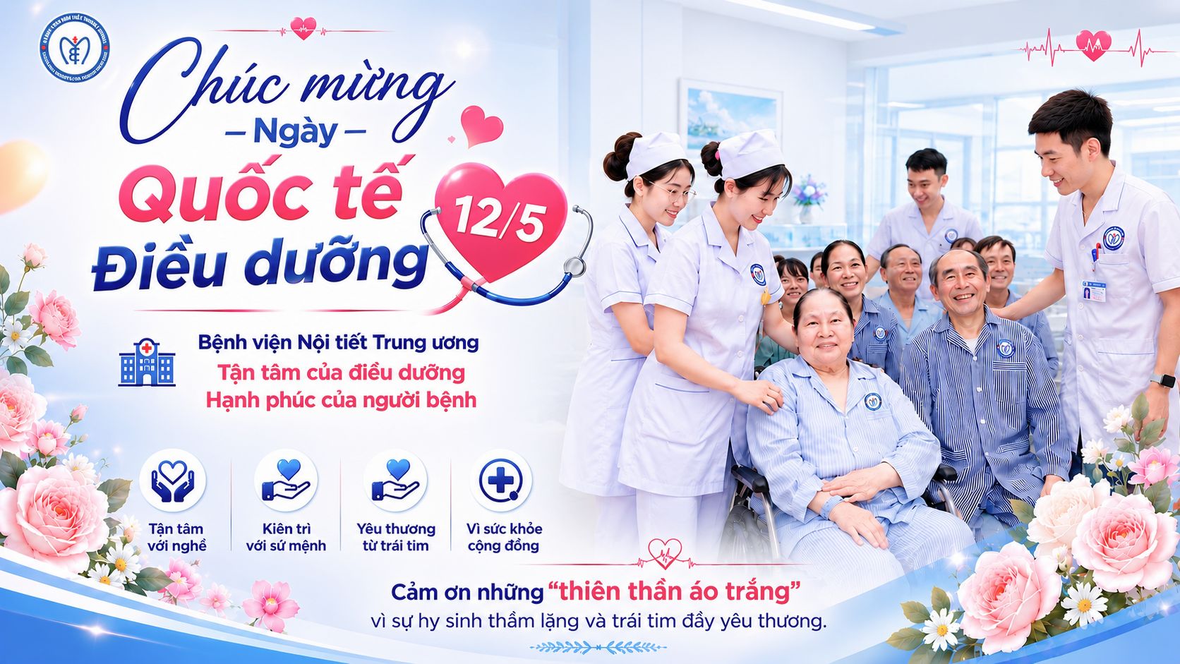 LỄ KỶ NIỆM NGÀY QUỐC TẾ ĐIỀU DƯỠNG 12/5 VÀ TRAO GIẢI HỘI THI TUYÊN TRUYỀN VIÊN GIỎI NĂM 2026