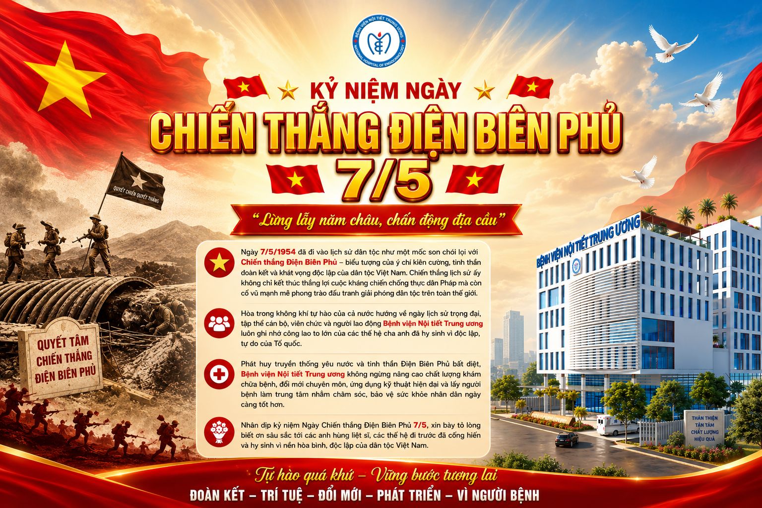 Kỷ niệm ngày Chiến thắng Điện Biên Phủ 7/5