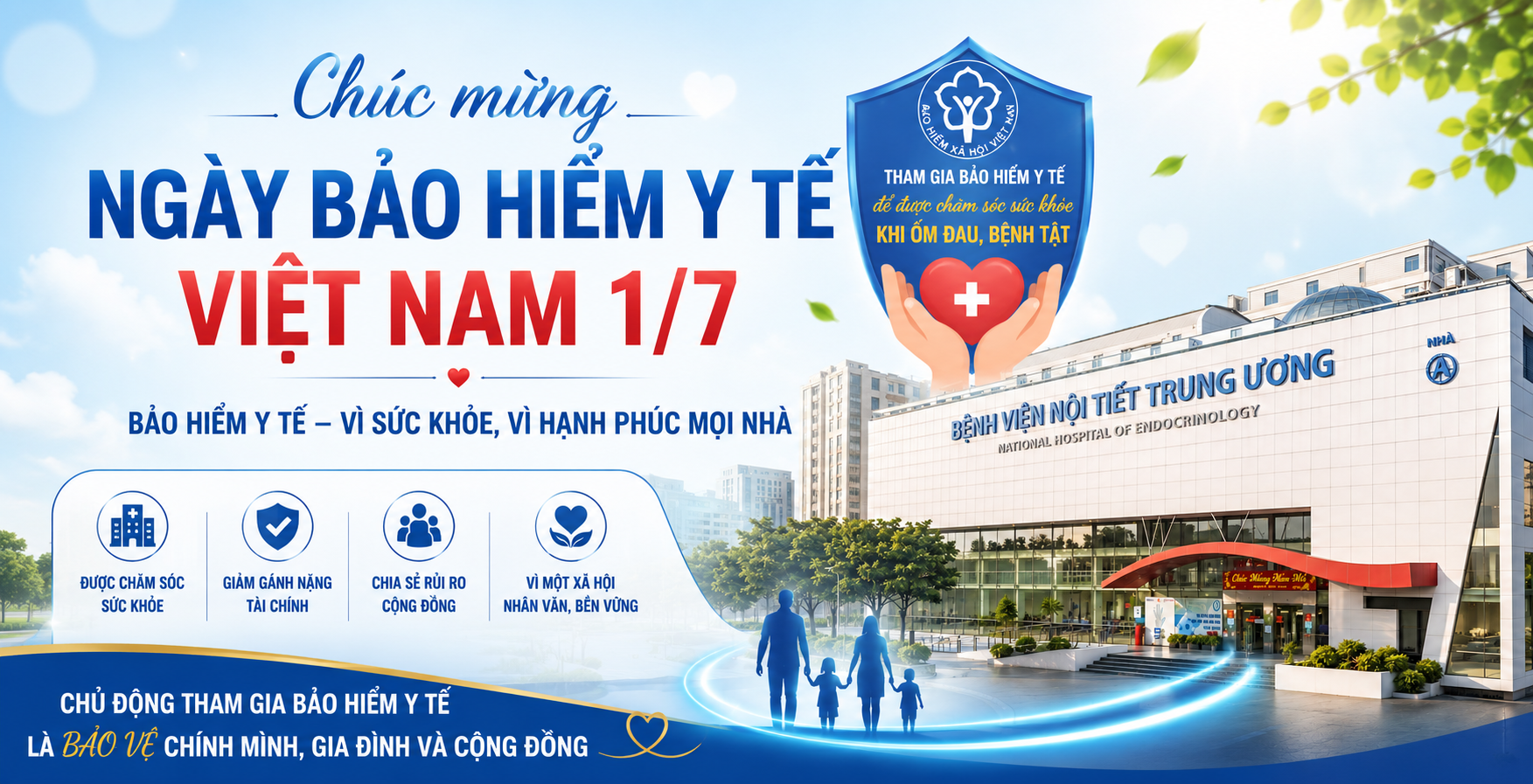 Chào mừng Ngày Bảo hiểm y tế Việt Nam (1/7): Chính sách mới – Quyền lợi cao hơn, đồng hành cùng người bệnh